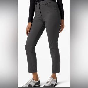 Lululemon women’s 6 City Sleek 5 Pocket Pants in color Graphite Grey